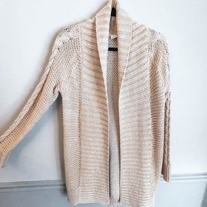 Cable Knit Sweater Cardigan (GAP)